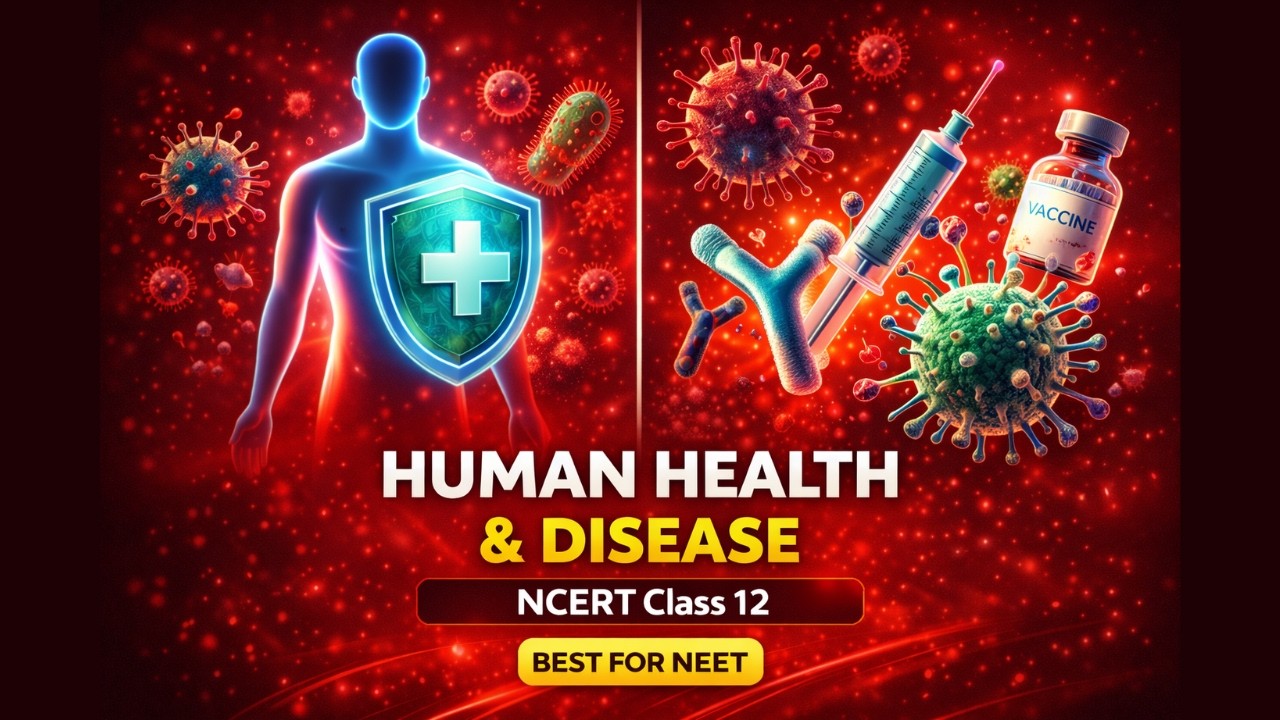 Human Health and Diseases Part 2 Class 12th Biology Animated Video Lectures For Neet exam In Delhi NCERT Book CBSE Syllabus Online Neet Coaching