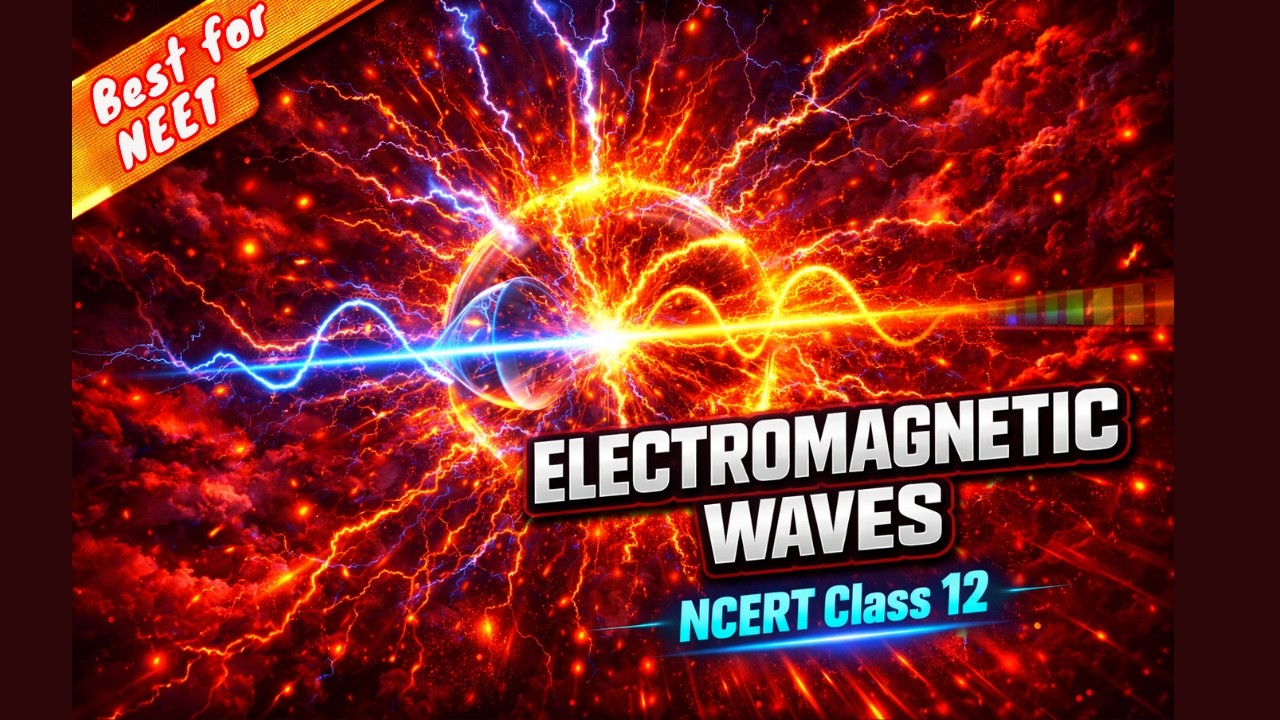 electromagnetic-waves Class 12th Physics Animated Video Lectures For Neet exam In Delhi NCERT Book CBSE Syllabus Updated Course