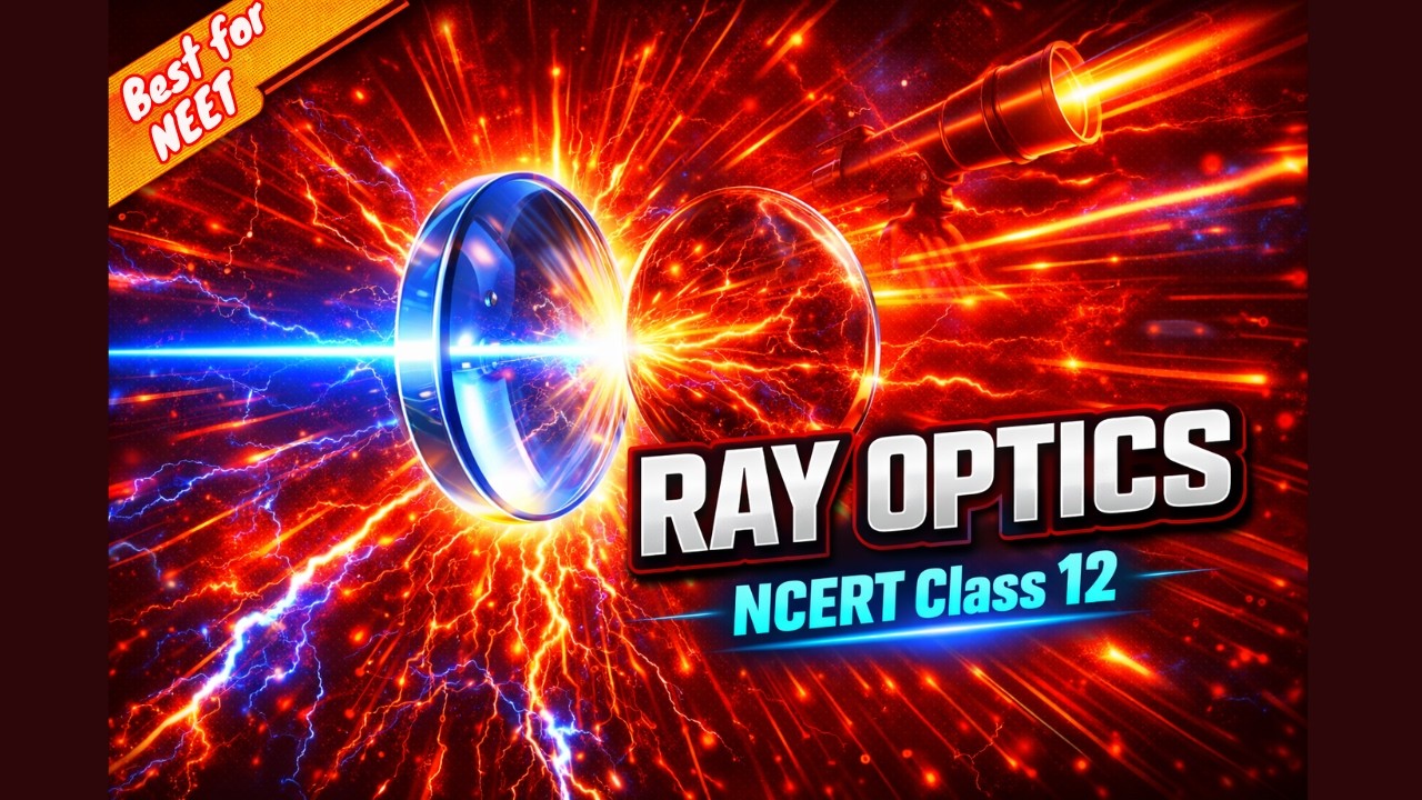 Ray Optics and Optical Instruments Class 12th Physics Animated Video Lectures For Neet exam In Delhi NCERT Book CBSE Syllabus Updated Course
